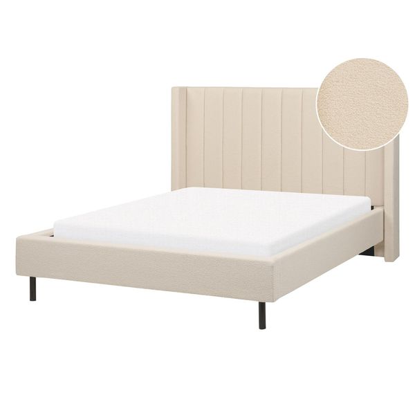 Polsterbett Mit Lattenrost 140X200 Cm Beige Villette-image