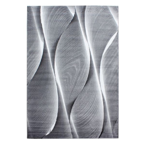 Kurzflorteppich Drau, Mit Farbverlauf, Schwarz, 240 X 340 Cm-image