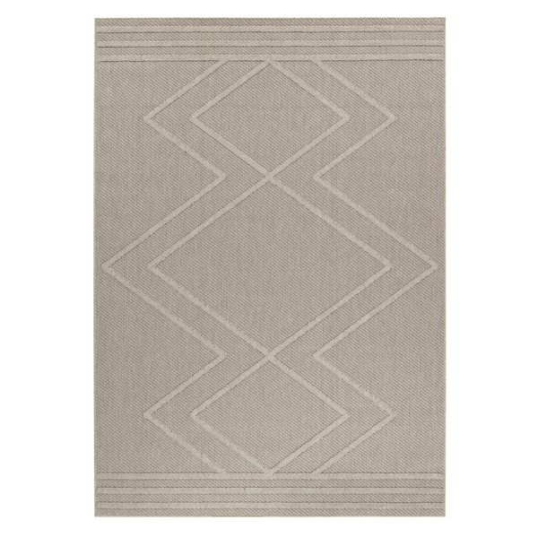 Teppich Outdoor Imst In Beige, Im Boho-Stil, Aus Polypropylen, 160 X 230 Cm-image