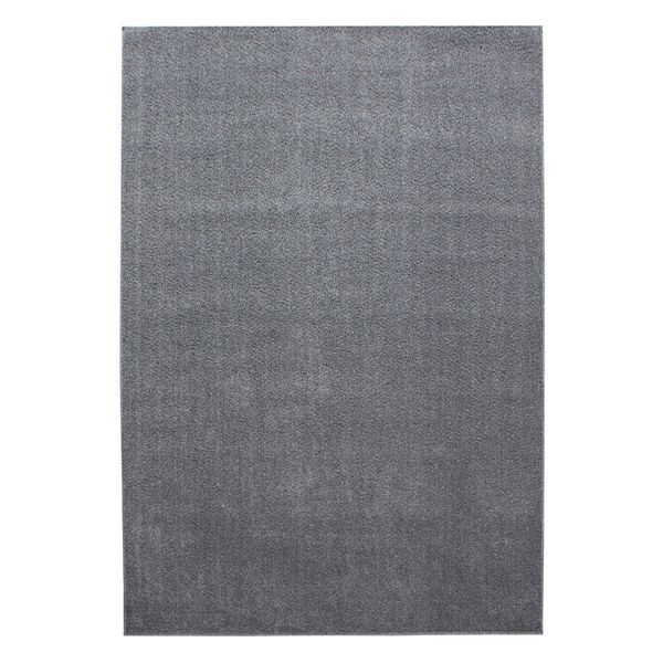 Teppich Kurzflor Main In Hellgrau, Einfarbig, 280 X 370 Cm-image