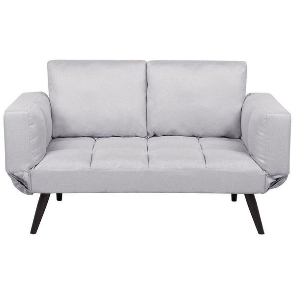 2-SITZER-SCHLAFSOFA Polsterbezug Hellgrau Brekke-image