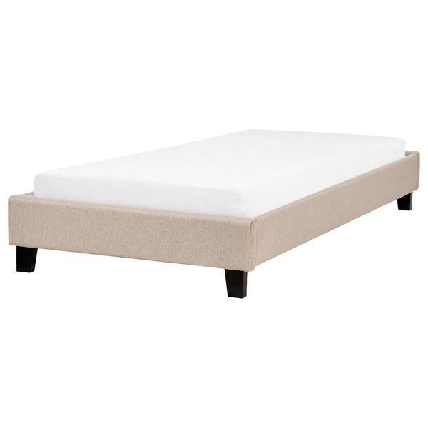 Polsterbett Mit Lattenrost 90X200 Cm Beige Roanne-image