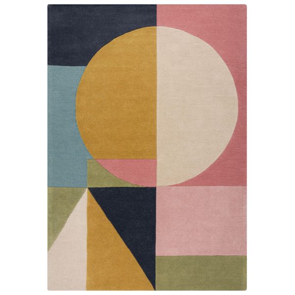 Wollteppich Deben, Geometrisch, Strahlend-Bunt, 160 X 230 Cm-image