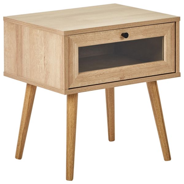 Nachttisch Heller Holzfarbton Albany-image