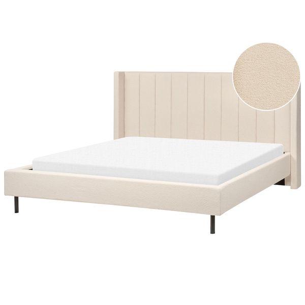 Polsterbett Mit Lattenrost 180X200 Cm Beige Villette-image