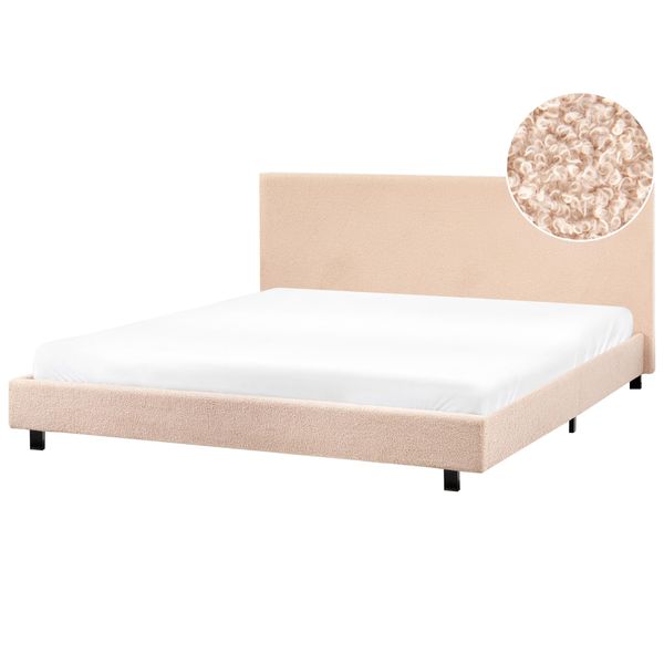 Polsterbett Mit Lattenrost 180X200 Cm Beige Albi-image