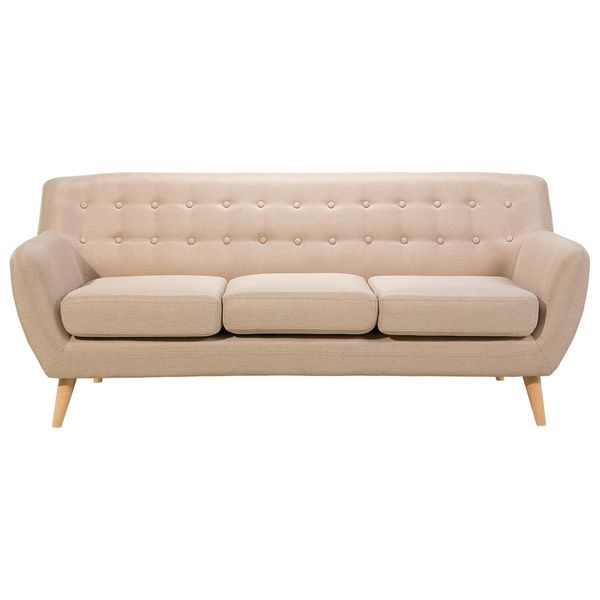 3-SITZER-SOFA Beige/Hellbraun Motala-image