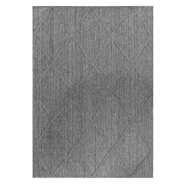 Teppich Outdoor Imst In Grau, Im Boho-Stil, 120 X 170 Cm-image