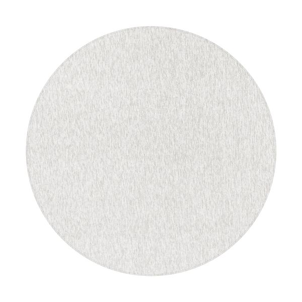 Teppich Kurzflor Ammer In Creme, Einfarbig, Ø 200 Cm-image
