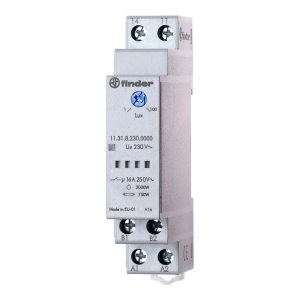 Finder DäMmerungsschalter 1-100Lux 16A 230VAC 11.31.8.230.0000 (113182300000)-image