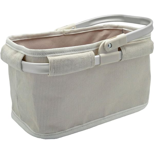 Kaufladensortiment Tanner "Kinder-Tragekorb „Pure Sand", Beige, Kaufladensortimente, Kinder, Metall, Stoff-image