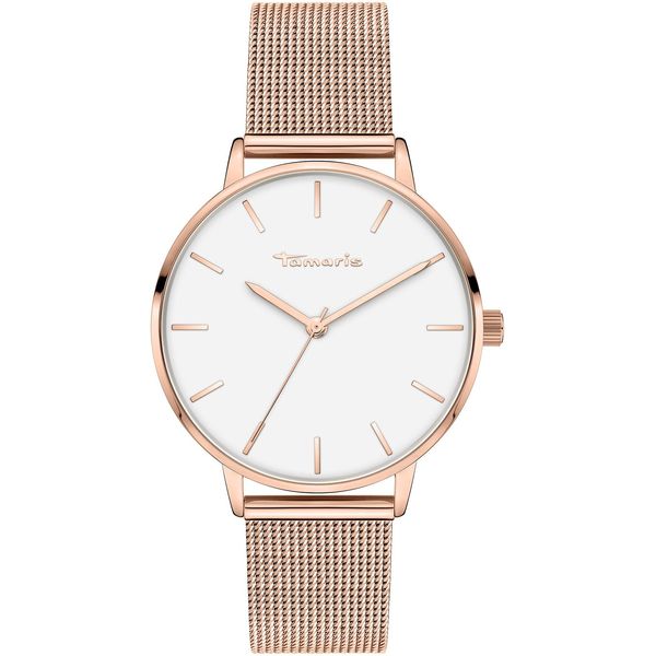 Quarzuhr Tamaris "TT-0003-MQ", RoséGoldfarben, Armbanduhren, Damen, Quarzuhr, Armbanduhr, Damenuhr, Edelstahlarmband, Analog-image