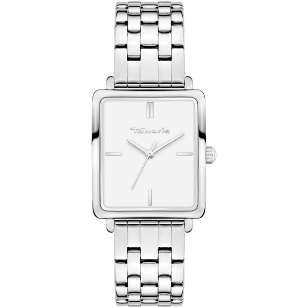 Quarzuhr Tamaris "TT-0012-MQ", Silberfarben, Armbanduhren, Damen, Quarzuhr, Armbanduhr, Damenuhr, Edelstahlarmband, Analog-image
