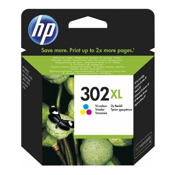 Hp Tintenpatrone Color 302XL/F6U67AE Co)-image