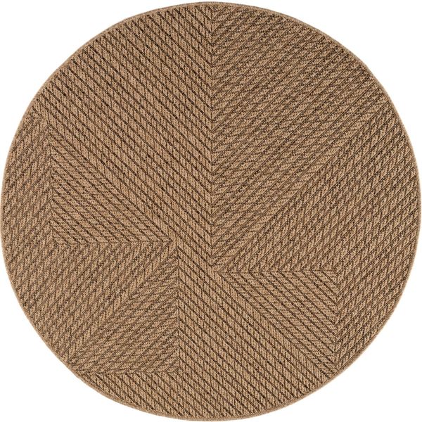 Teppich Outdoor Arlberg In Beige, In Jute-Optik, Aus Polypropylen, Ø 200 Cm-image
