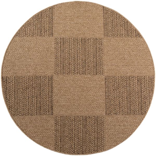 Teppich Outdoor Arlberg In Beige, In Jute-Optik, Aus Polypropylen, Ø 200 Cm-image