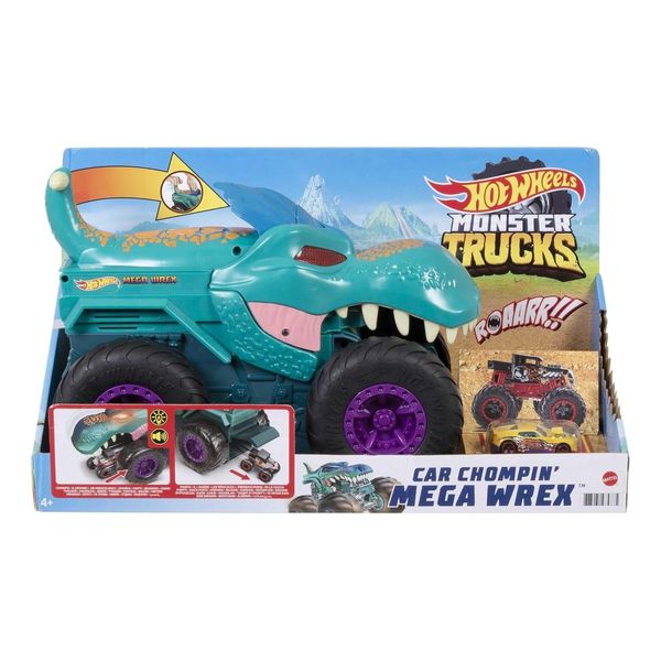 Mattel GYL13 - Hot Wheels - Monstertruck Mega Wrex Mit Licht & Sound-image