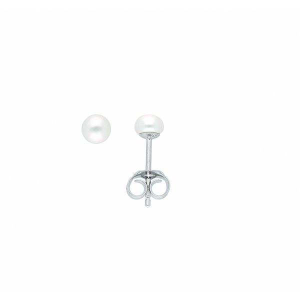 Paar Ohrstecker Adelia´S "Perlen Ohrstecker Ohrringe 925 Silber – Silberohrringe Perle", Silber, Ohrringe, Damen, Damen, Silber 925 (Sterlingsilber), Silberohrringe Perle-image