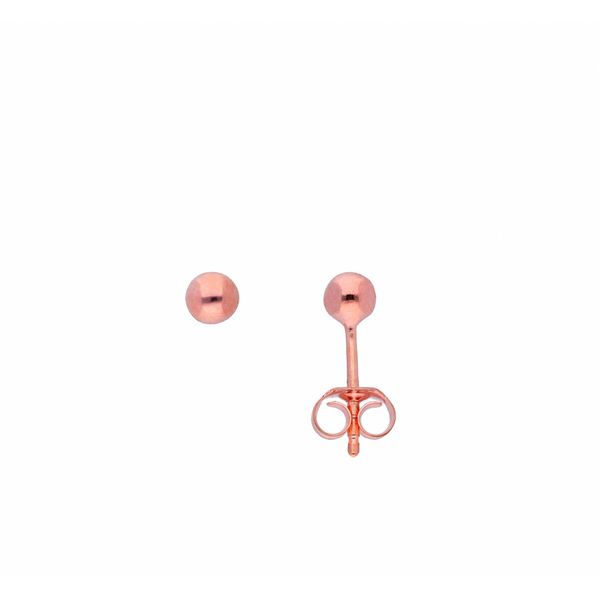 Paar OhrhäNger Adelia´S "Ohrstecker Ohrringe 925 Silber Vergoldet – Goldohrringe", RoséGold, Ohrringe, Damen, Damen, Silber 925 (Sterlingsilber), Goldohrringe-image
