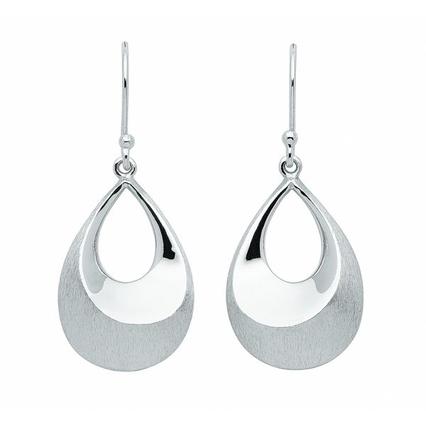 Paar OhrhäNger Adelia´S "OhrhäNger Ohrringe 925 Silber – Silberohrringe", Silber, Ohrringe, Damen, Damen, Silber 925 (Sterlingsilber), Silberohrringe-image