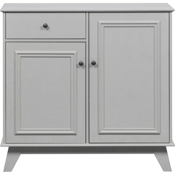 Sideboard Woood "Lily", Grau, B:98Cm H:93Cm T:55Cm, Holzwerkstoff, Sideboards, Sideboard, Kommode, H 93 Cm X B 98 Cm X T 55 Cm-image