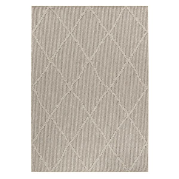Teppich Outdoor Imst In Beige, Im Boho-Stil, 140 X 200 Cm-image