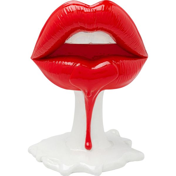 Dekoobjekt Kare Design "Hot Lips", Rot, B:20,5Cm H:25,5Cm T:14Cm, Polyresin, Dekofiguren, Verschiedene Farben & GrößEn-image