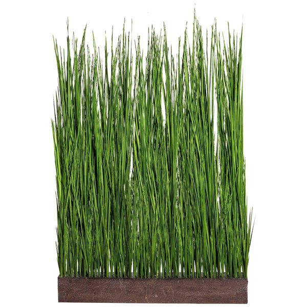 Kunstgras Creativ Green "Gras Raumteiler", GrüN, B:92Cm H:150Cm T:10Cm, Kunststoff, Kunstpflanzen-image