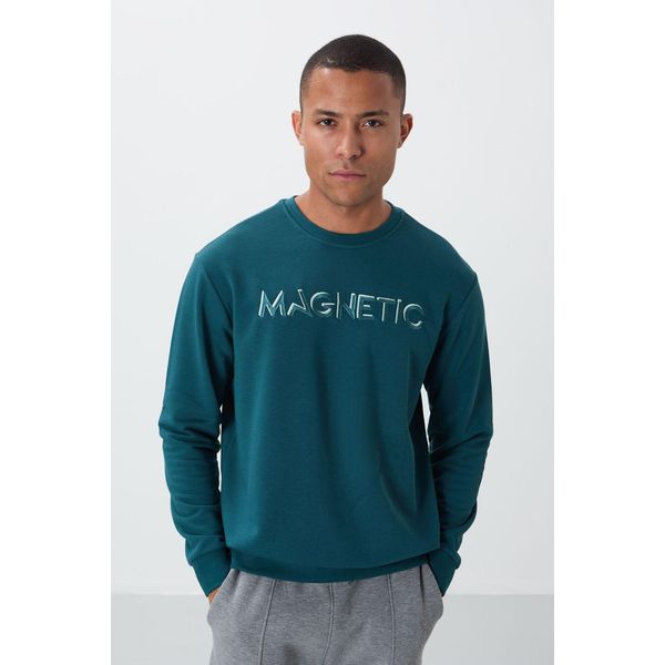 Herren Bedruckter Rundhals-Sweatshirt-image