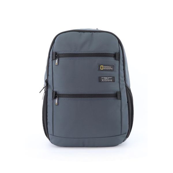 Cityrucksack National Geographic "Mutation", Herren, Gr. B/H/T: 17Cm, Grau, Kunstfaser, RucksäCke Cityrucksack, Aus Recyceltem Polyester-image