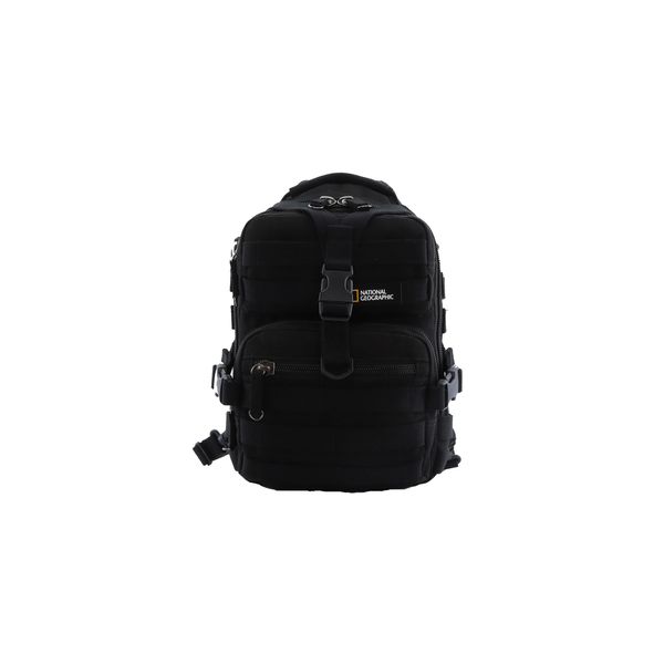 Cityrucksack National Geographic "Milestone", Gr. B/H/T: 23,75Cm, Schwarz, Kunstfaser, RucksäCke Cityrucksack, Aus Recycelten Pet-Flaschen-image