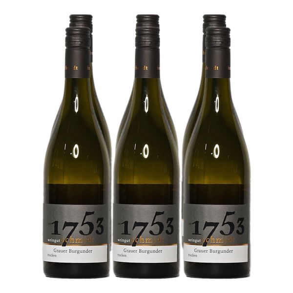 Weingut Schmidt 2022Er Grauer Burgunder Trocken 13,5 % Vol 6 X 0,75 Liter-image