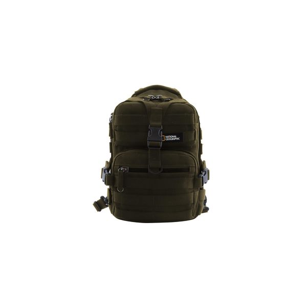 Cityrucksack National Geographic "Milestone", Gr. B/H/T: 23,75Cm, Braun, Kunstfaser, Unifarben, RucksäCke Cityrucksack, Aus Recycelten Pet-Flaschen-image