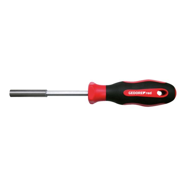 Gedore Red Schraubendreher Bithalter Magnetisch 1/4 Zoll 6,3 Mm 6-Kant, Schraubenzieher, 2-Komponenten-Griff, 210 Mm, R38950000 (3301343)-image