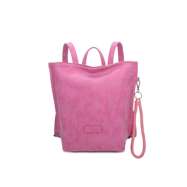 Cityrucksack Fritzi Aus Preussen "Fritzi33N", Damen, Gr. B/H/T: 10Cm, Pink, Polyurethane, RucksäCke Cityrucksack, Mit Abnehmbarer SchlüSselschlange-image