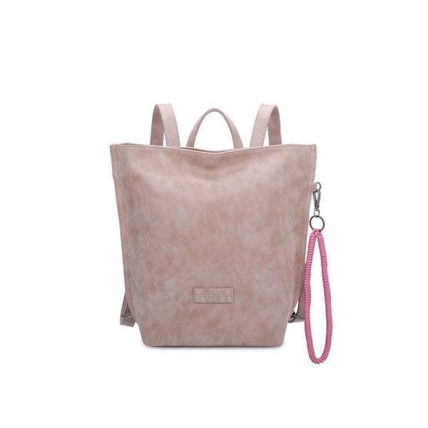 Cityrucksack Fritzi Aus Preussen "Fritzi33N", Damen, Gr. B/H/T: 10Cm, Beige (Taupe), Lederimitat, RucksäCke Cityrucksack, Mit Abnehmbarer SchlüSselschlange-image