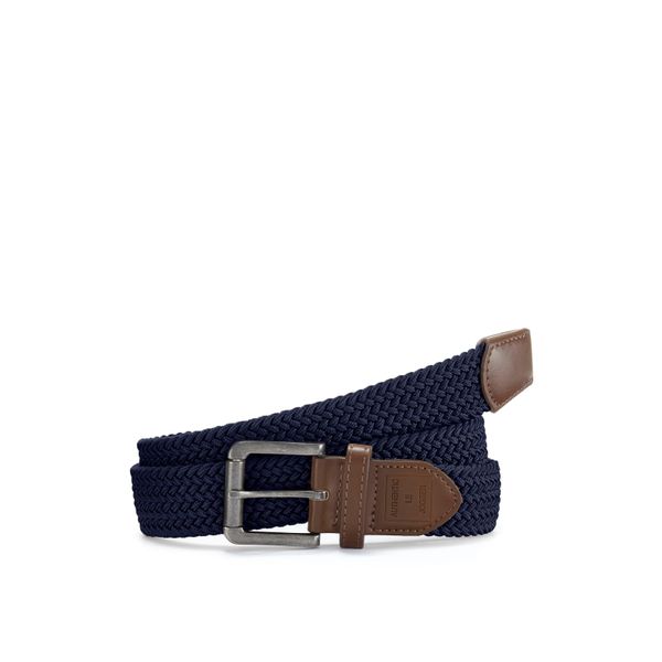 HüFtgüRtel Authentic Le Jogger "HerrengüRtel, AnzuggüRtel", Damen, Gr. 125, Blau (Marine), Materialmix, Unifarben, GüRtel HüFtgüRtel, FlechtgüRtel, StretchgüRtel, GüRtel FüR Jeans & Hosen-image