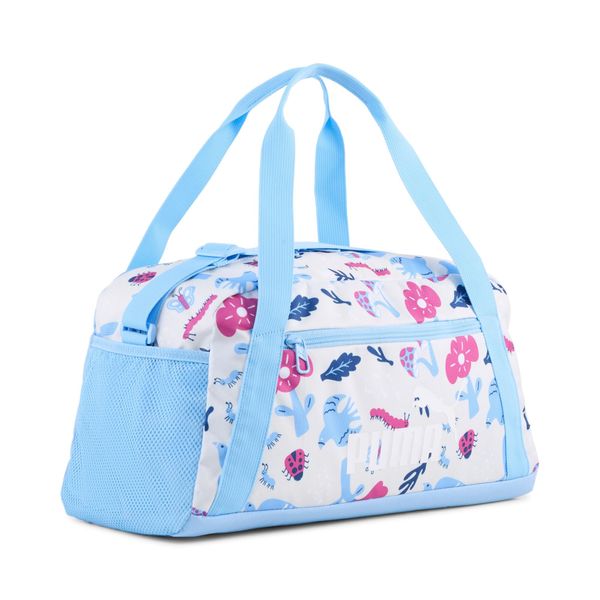 Sporttasche Puma "Phase Aop Extra Small Sports Bag", Kinder, Bunt (Frosted Ivory, Little Forester Aop), Netz, Obermaterial: 100% Polyester, Gemustert, Taschen Sporttasche, Sporttasche, Mit Verstellbaren Schulterriemen-image