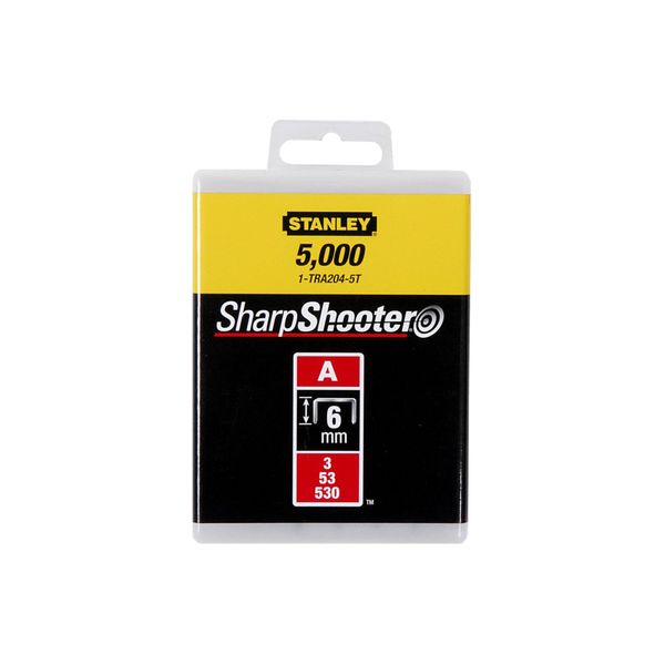 Stanley Klammern Typ A 6Mm 5000 St. (1-TRA204-5T)-image