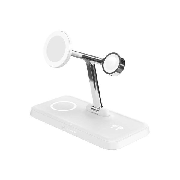 Hyper® Hyperjuice HJ3004WHGL Next Qi2 4-In-1 Magnetische Ladestation-image