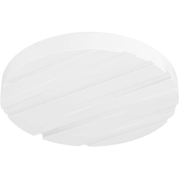 Eglo Deckenleuchte "Ferentino", Weiß, Ø 38 H: 6Cm, 1 Stk., Leuchten, Deckenlampe Mit Dekor, Lampe Decke, Deckenbeleuchtung, Deckenleuchte-image