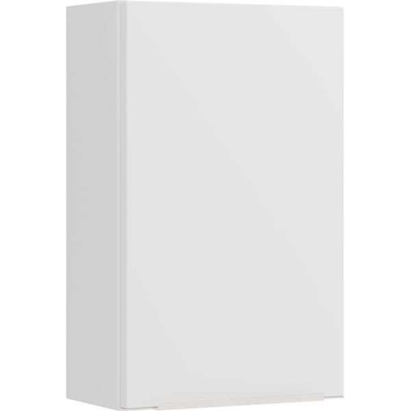 HäNgeschrank Welltime "Trient, HäNgeschrank 40 Cm, GedäMpfte Scharniere", Matt Weiß, B:40Cm H:64Cm T:20Cm, Mdf, SchräNke, HäNgeschrank, Matt Weiß, GedäMpfte TüR, Verstellbare EinlegeböDen-image