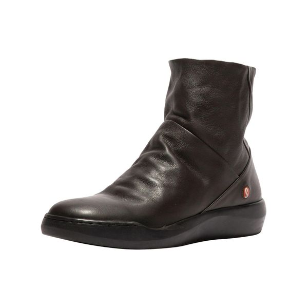 Stiefelette Softinos "Softinos Stiefelette Leder", Damen, Gr. 38, Schwarz, Leder, Schuhe Stiefelette-image