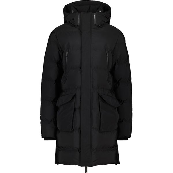 Winterjacke alife & kickin "Herren Saulak A Winterjacke, Steppjacke, GefüTterte Jacke", Herren, Gr. Xxl, Schwarz, 100% Polyamid, Gerade Po-Bedeckend, RippbüNdchen, Jacken Winterjacke, GefüTterte Jacke Mit Abnehmbarer Kapuze Und 6 Fronttaschen-image