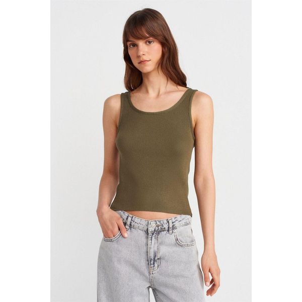 Rippstrick ÄRmellose Cami Bluse-image