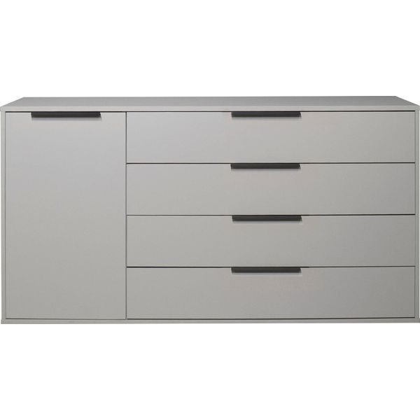 Highboard MÄUsbacher "Bonnie", Grau (Kreidegrau Matt Lack), B:168Cm H:87Cm T:45Cm, Sideboards, Highboard-image