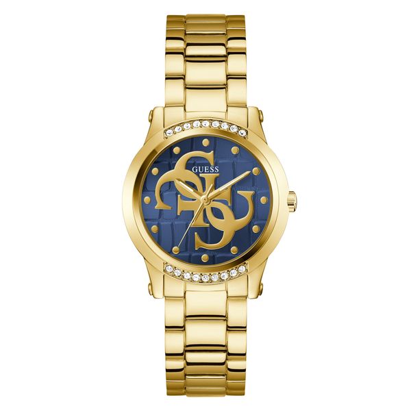 Quarzuhr Guess "GUESS-ANNETTE", Goldfarben, Armbanduhren, Damen, Quarzuhr, Armbanduhr, Damenuhr, Edelstahlarmband, Analog-image