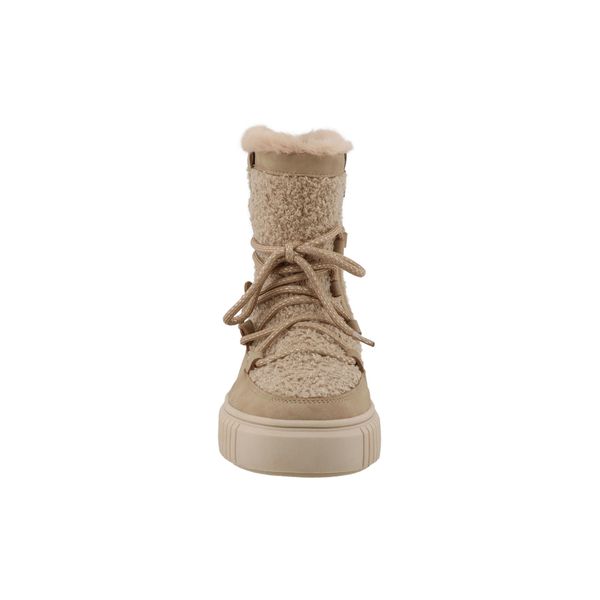 Stiefel Tom Tailor "Tom Tailor Winter Boots", Damen, Gr. 37, Sand, Polyester, Unifarben, Schuhe Stiefel-image
