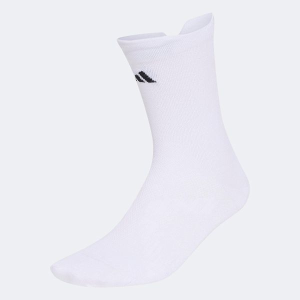 Funktionssocken Adidas Performance "Run Msg Crew", Damen, Gr. S, Weiß, Schwarz, Obermaterial: 100% Polyamid, Socken-image