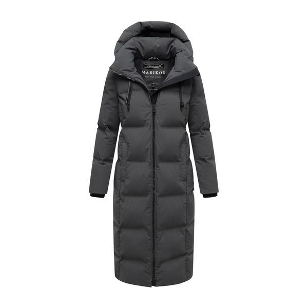 Marikoo Damen Winter Steppmantel Tikoraa Mit Abnehmbarer Kapuze-image